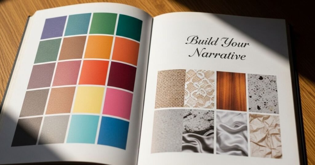 Build Your Narrative with a Color Palette and Textures