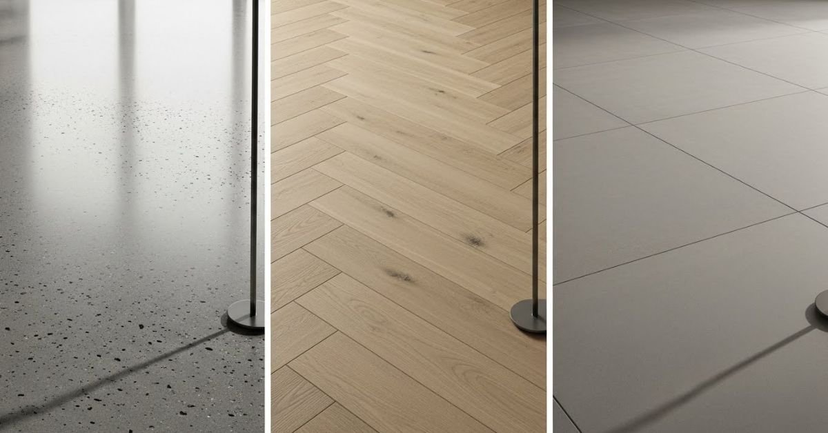 Three different floor design