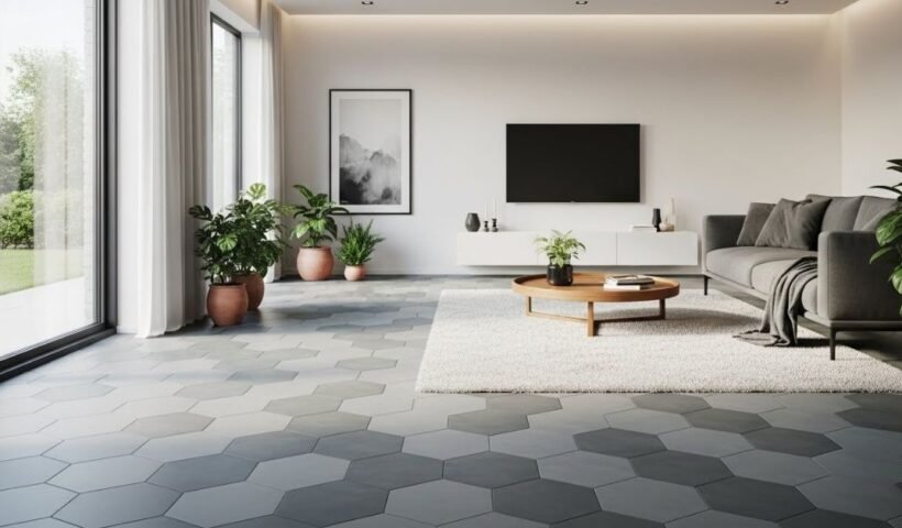 Hexagon Floor Tiles