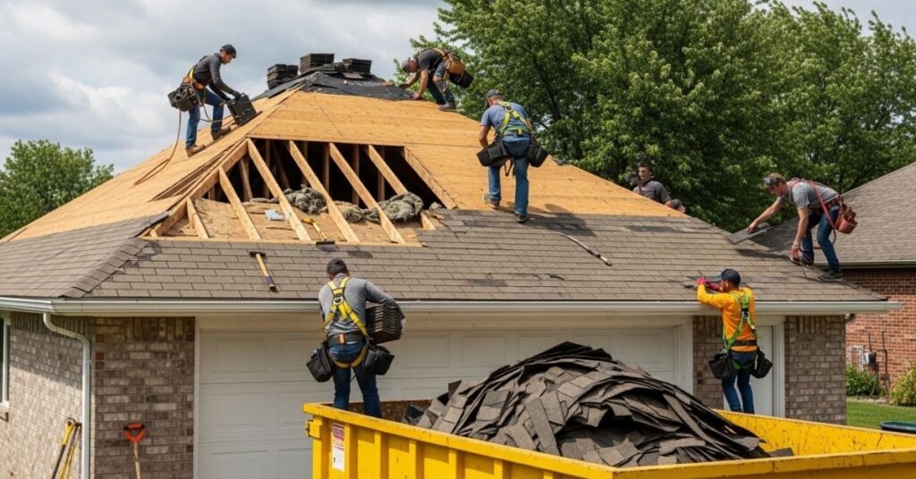 Garage Roof Replacement